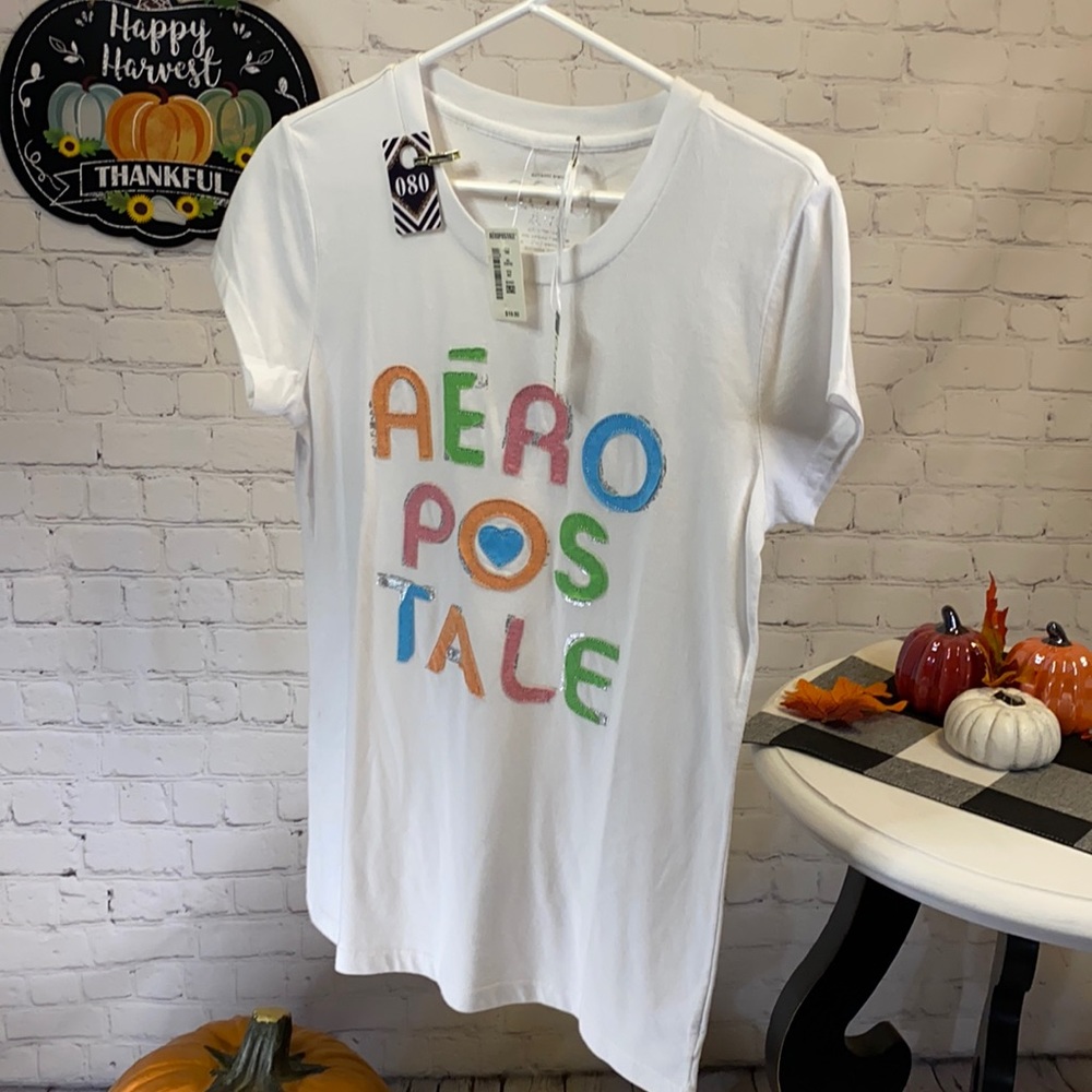 AéRopostale T-shirt very colorful extra large